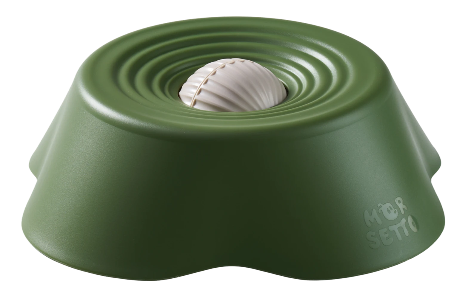Clover Paw Green Morsetto bowl